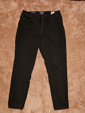NYDJ Black Skinny Jeans